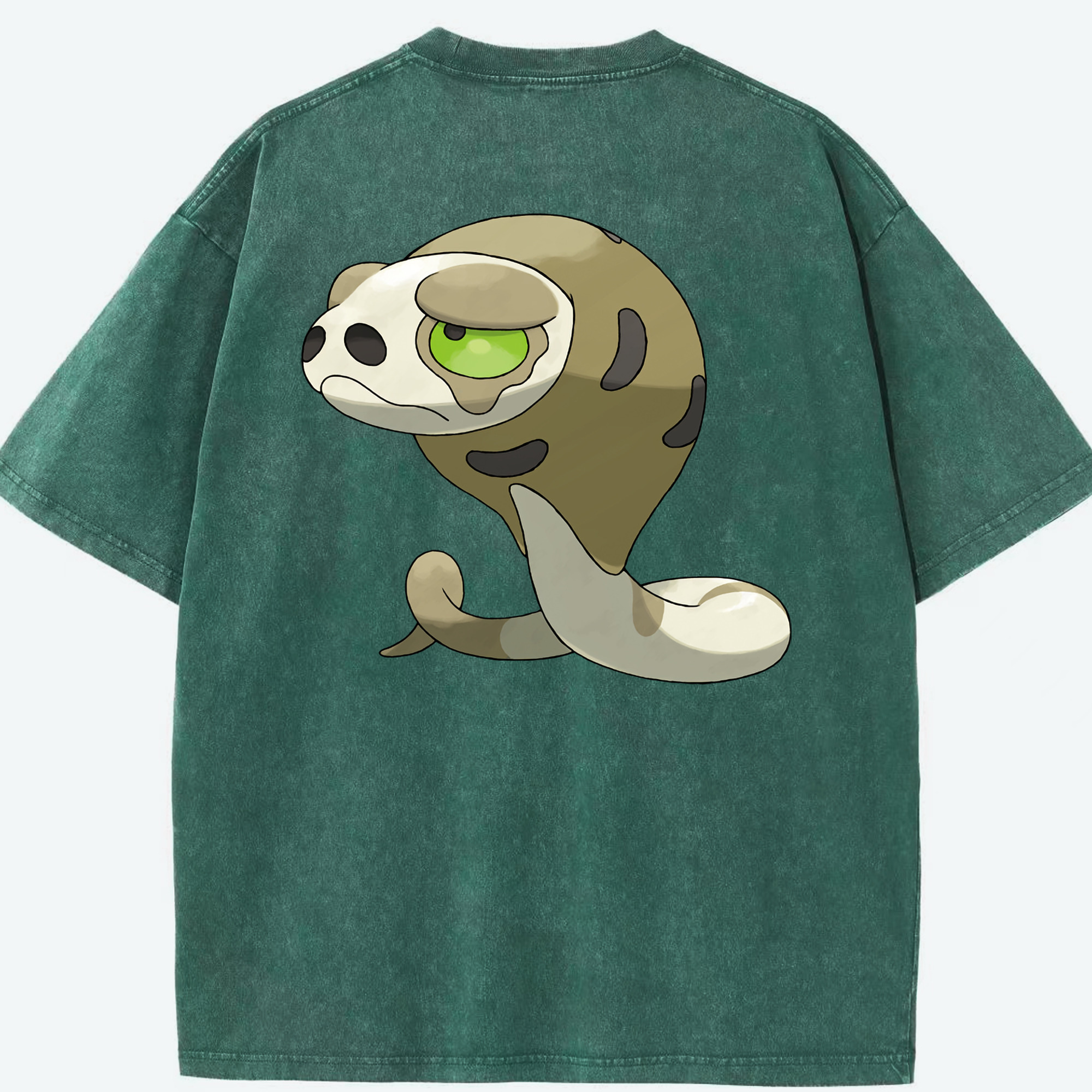 （画像用） ポケットモンスター Pokémon 綿100% ヴィンテージ風 半袖Tシャツ（背面プリント）